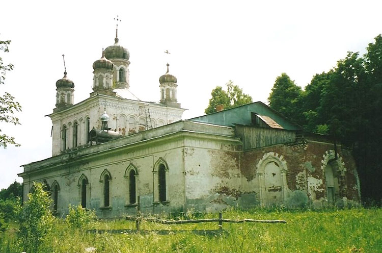 Подтеребово. Церковь Георгия Победоносца. фасады