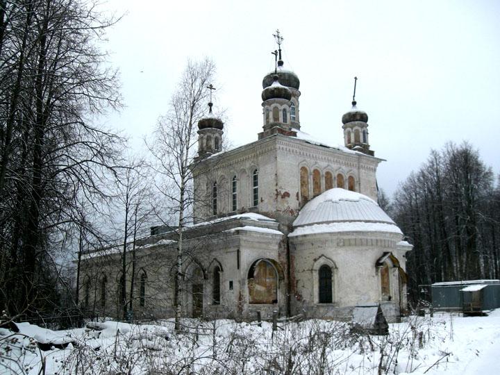 Церковь Георгия Победоносца, Подтеребово (Клинский городской округ, Московская область). фасады