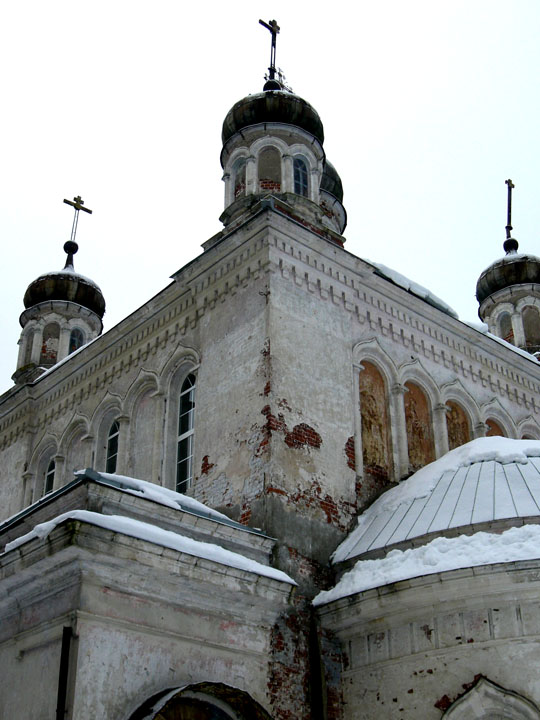 Церковь Георгия Победоносца, Подтеребово (Клинский городской округ, Московская область). архитектурные детали