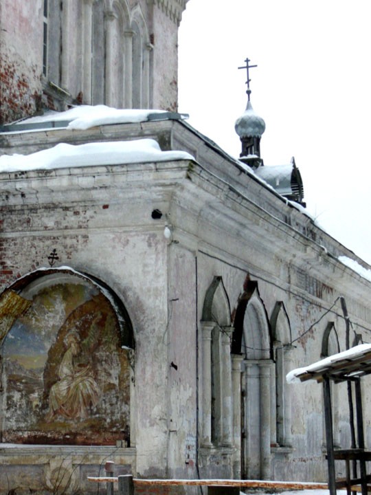 Церковь Георгия Победоносца, Подтеребово (Клинский городской округ, Московская область). архитектурные детали