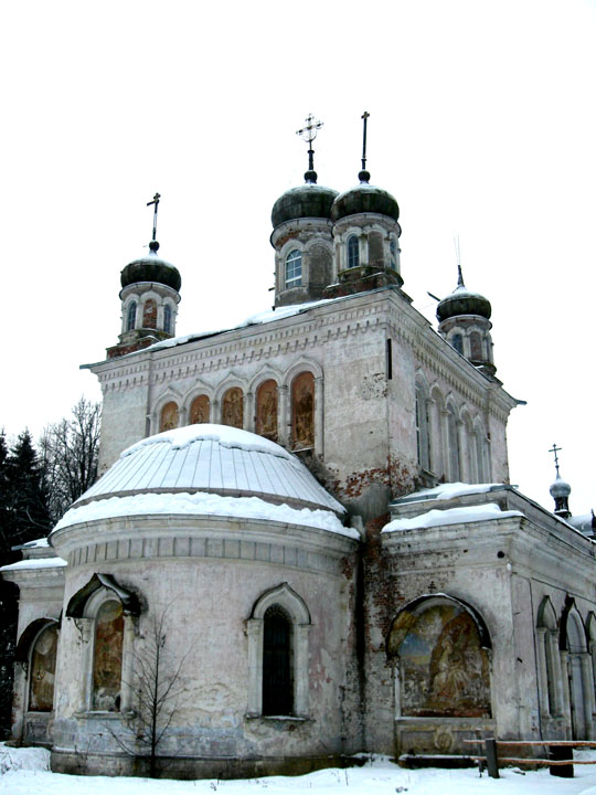 Церковь Георгия Победоносца, Подтеребово (Клинский городской округ, Московская область). фасады