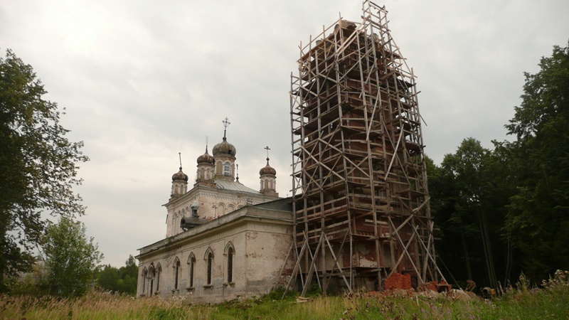 Церковь Георгия Победоносца, Подтеребово (Клинский городской округ, Московская область). документальные фотографии