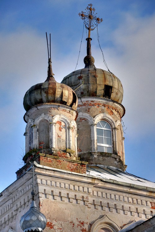 Церковь Георгия Победоносца, Подтеребово (Клинский городской округ, Московская область). архитектурные детали