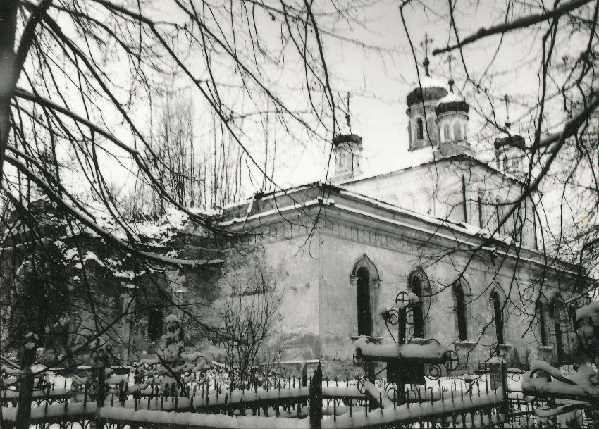 Подтеребово. Церковь Георгия Победоносца. фасады