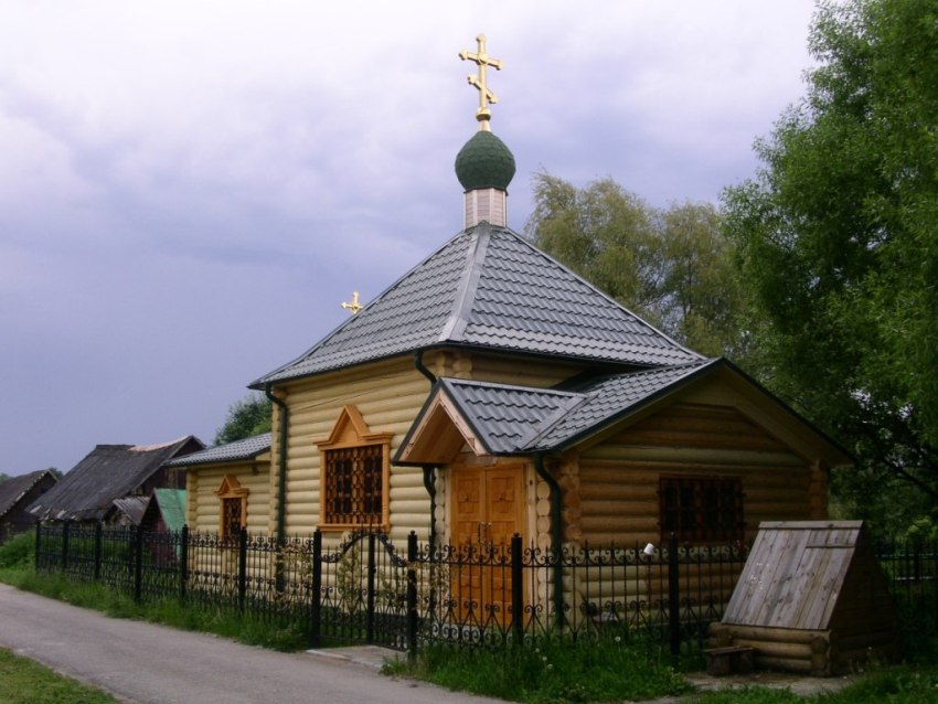 Церковь Георгия Победоносца, Нижние Горки (Малоярославецкий район, Калужская область). фасады, вид с северо-запада