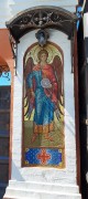 Алексиевский женский монастырь, Мозаичный образ на вратах монастыря.<br>, Саратов, Саратов, город, Саратовская область