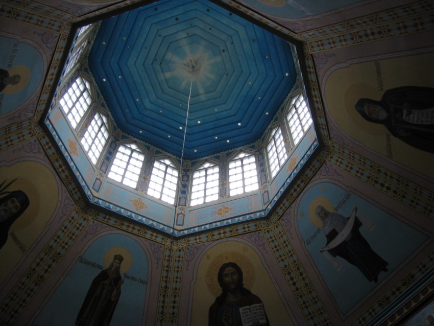 Церковь Покрова Пресвятой Богородицы, Хабовичи (Кобринский район, Беларусь, Брестская область). архитектурные детали, Купол храма