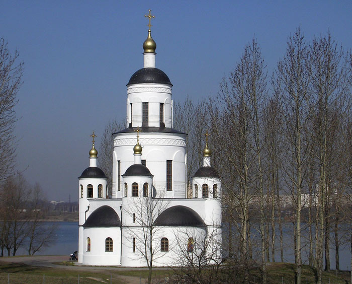 Церковь Минской иконы Божией Матери, Минск (Минск, город, Беларусь, Минская область). общий вид в ландшафте