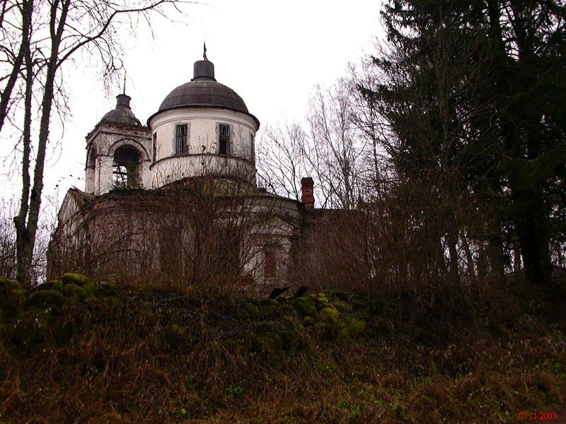 Церковь Михаила Архангела, Боровно (Окуловский район, Новгородская область). фасады