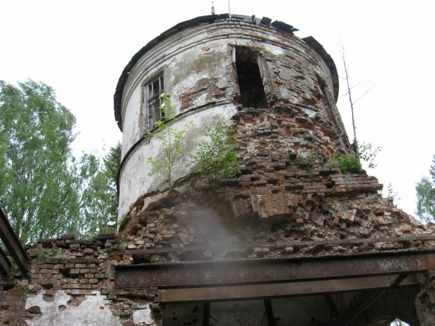 Церковь Михаила Архангела, Боровно (Окуловский район, Новгородская область). архитектурные детали