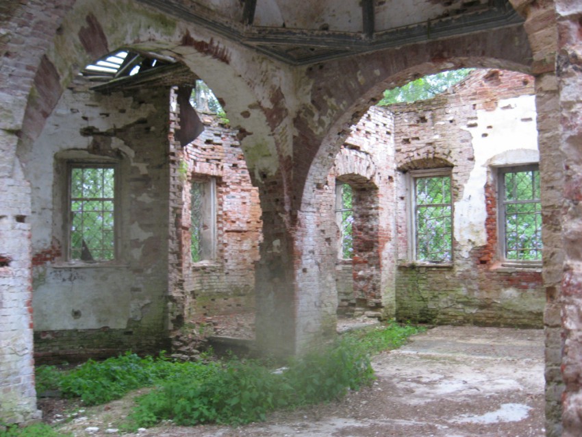 Церковь Михаила Архангела, Боровно (Окуловский район, Новгородская область). интерьер и убранство