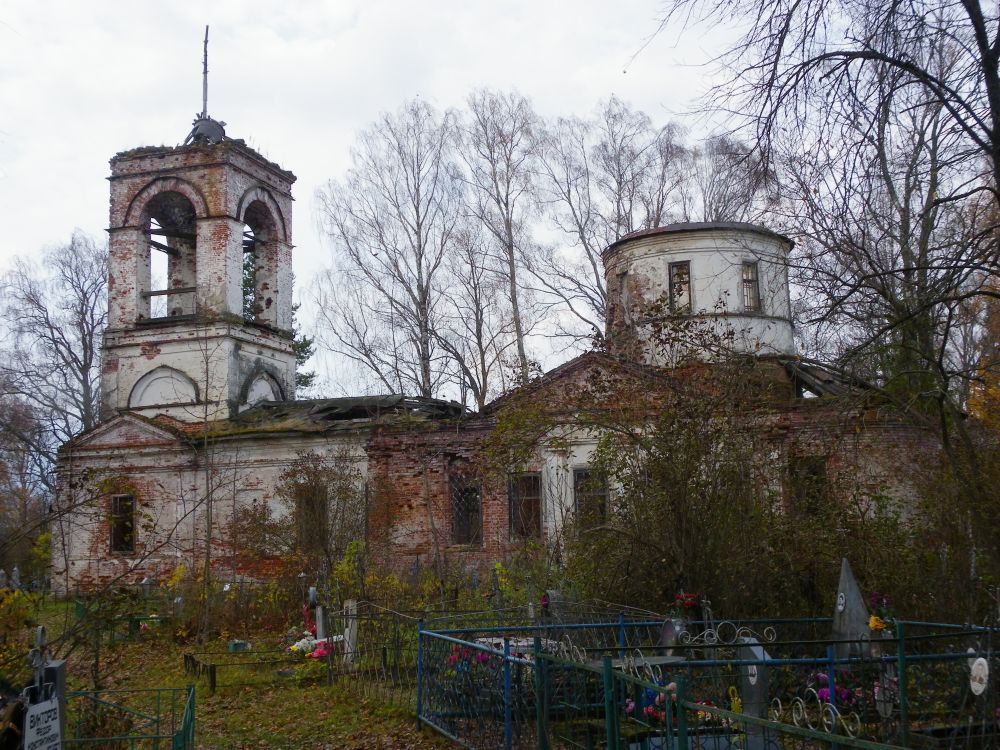 Церковь Михаила Архангела, Боровно (Окуловский район, Новгородская область). фасады