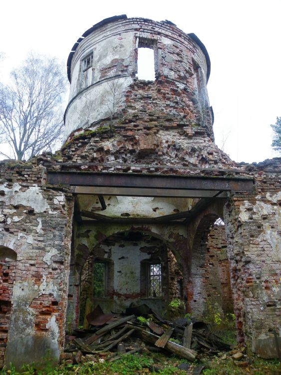 Церковь Михаила Архангела, Боровно (Окуловский район, Новгородская область). интерьер и убранство