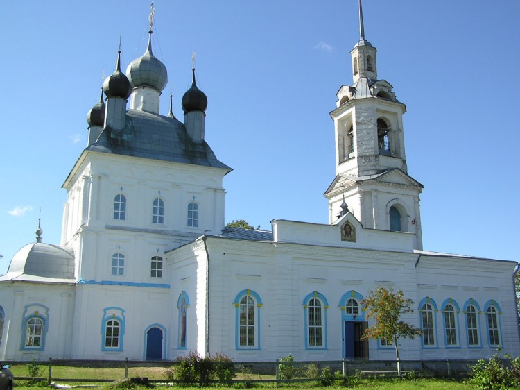 Церковь Спаса Преображения, Спасское (Калязинский район, Тверская область). фасады