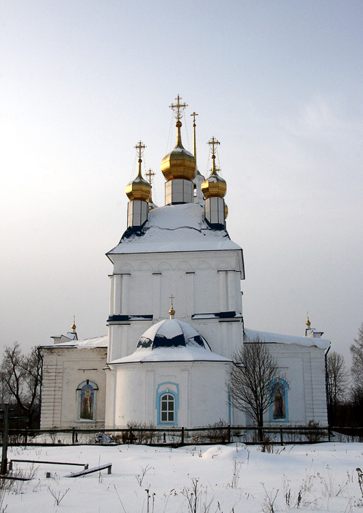 Церковь Спаса Преображения, Спасское (Калязинский район, Тверская область). фасады