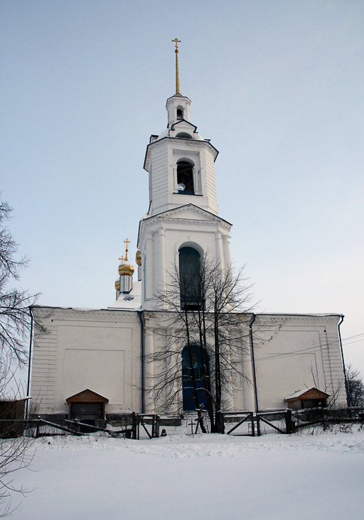 Церковь Спаса Преображения, Спасское (Калязинский район, Тверская область). фасады