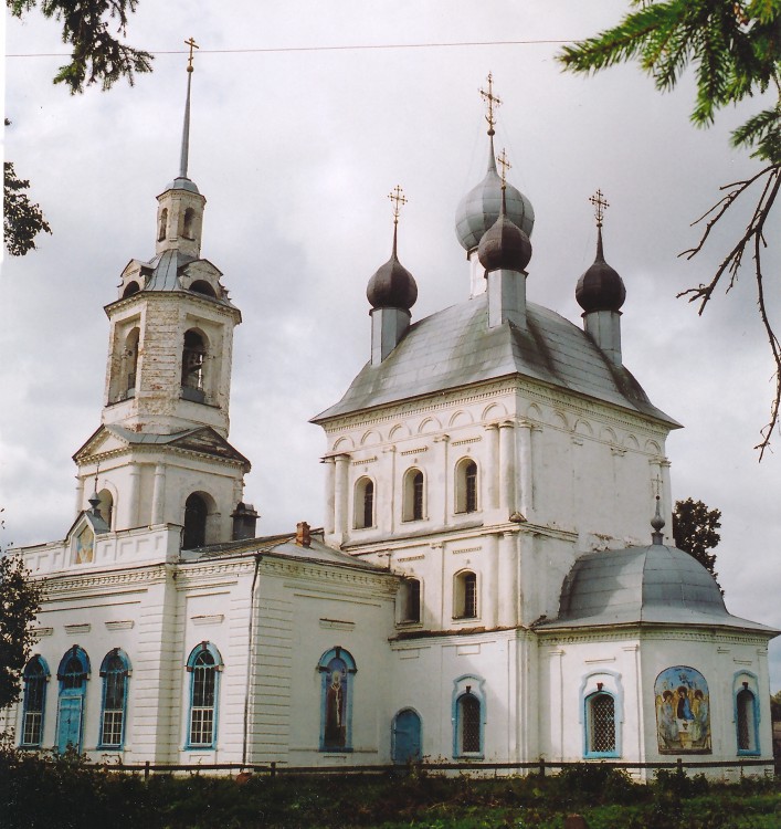 Церковь Спаса Преображения, Спасское (Калязинский район, Тверская область). фасады
