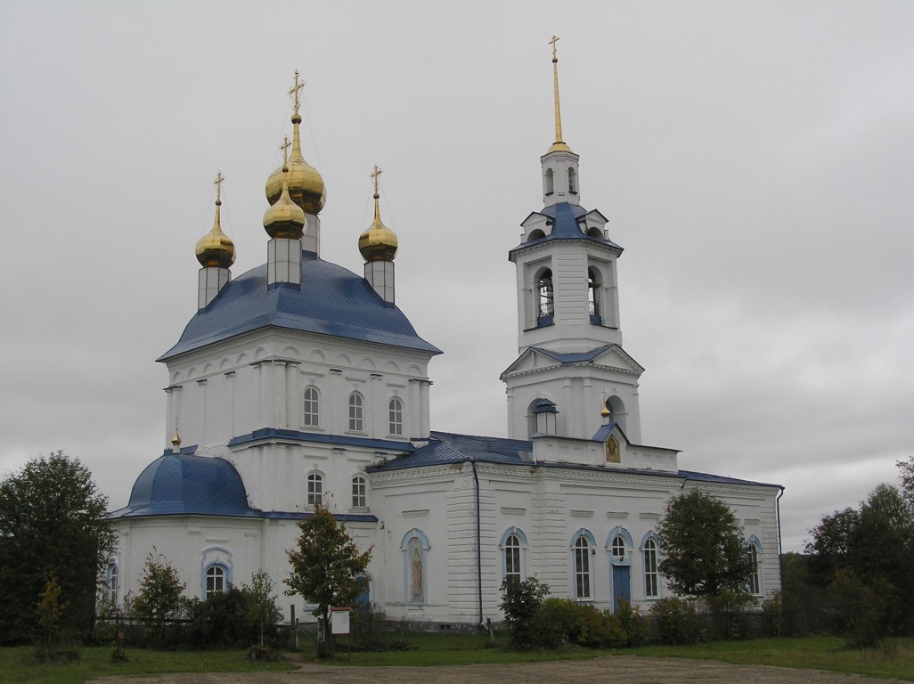Церковь Спаса Преображения, Спасское (Калязинский район, Тверская область). фасады
