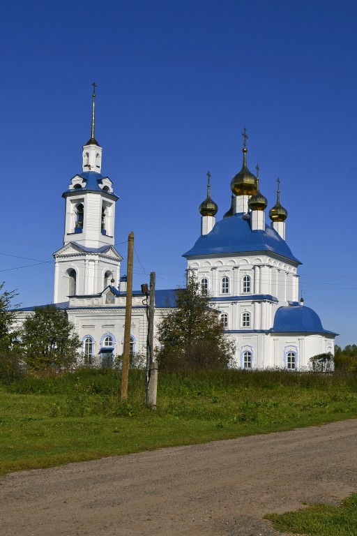 Церковь Спаса Преображения, Спасское (Калязинский район, Тверская область). фасады