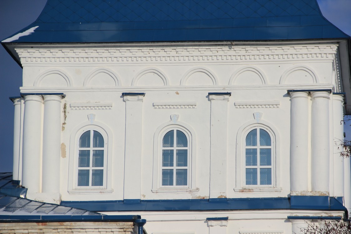 Церковь Спаса Преображения, Спасское (Калязинский район, Тверская область). архитектурные детали