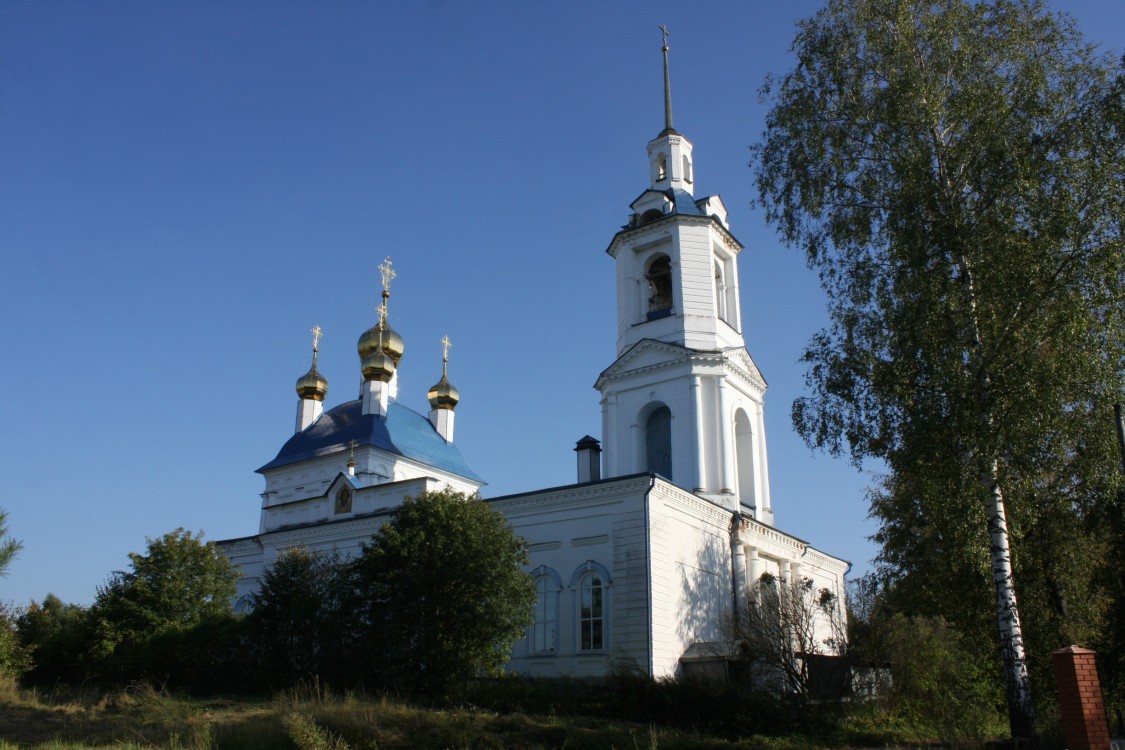 Церковь Спаса Преображения, Спасское (Калязинский район, Тверская область). фасады
