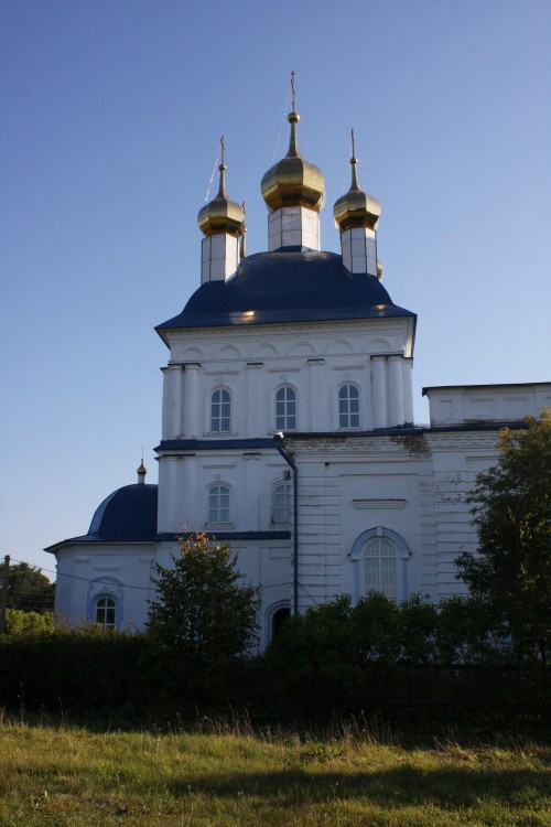 Церковь Спаса Преображения, Спасское (Калязинский район, Тверская область). фасады