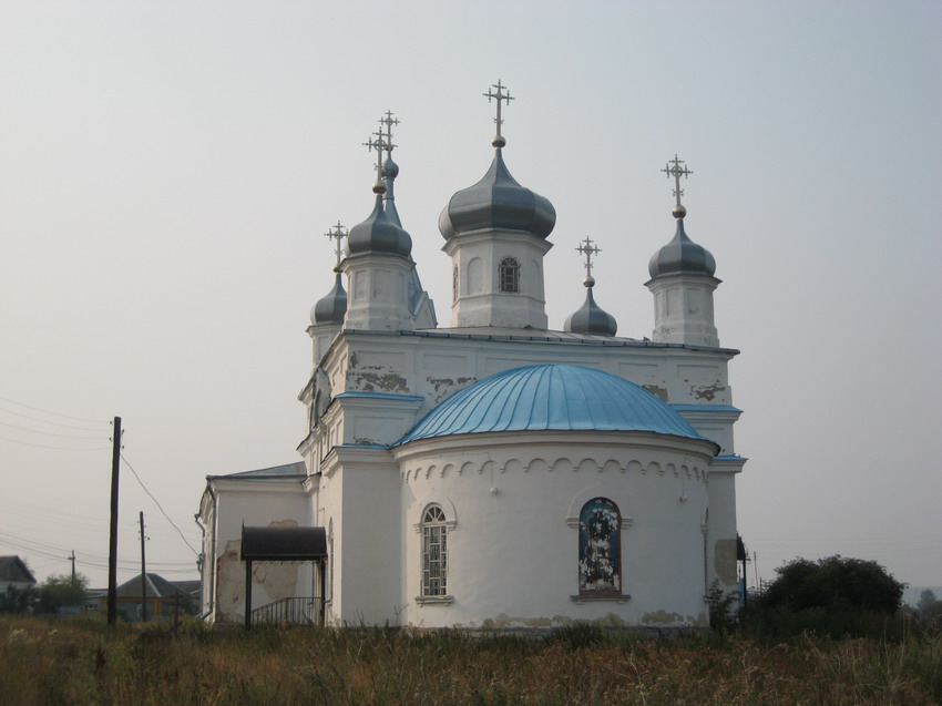 Новосёлки. Церковь Троицы Живоначальной. фасады, Вид с востока