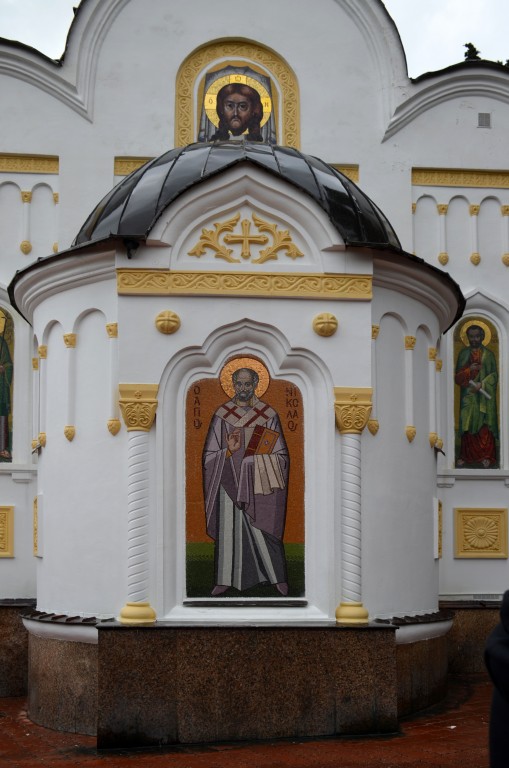 Лазаревское. Церковь Николая Чудотворца. архитектурные детали