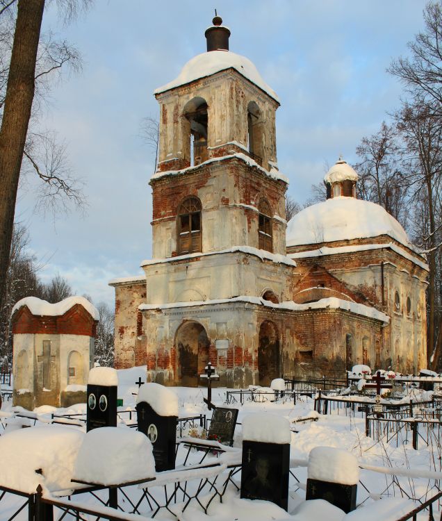 Церковь Троицы Живоначальной, Троица-Вязники (Талдомский городской округ и г. Дубна, Московская область). фасады