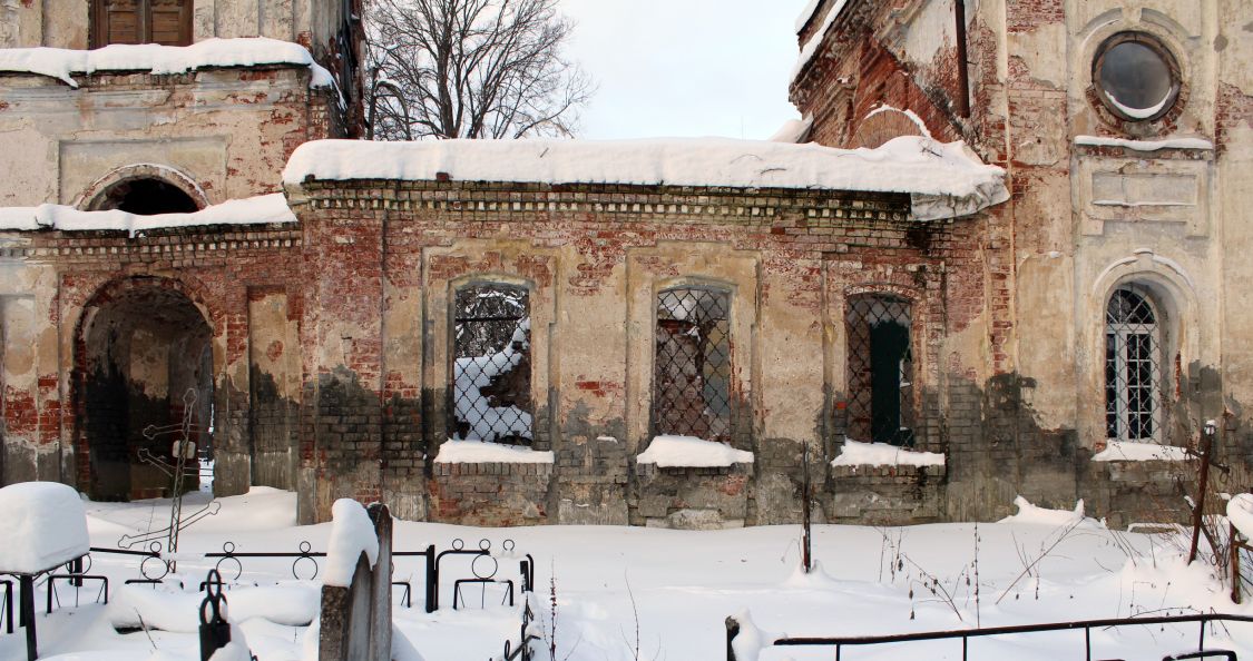 Церковь Троицы Живоначальной, Троица-Вязники (Талдомский городской округ и г. Дубна, Московская область). фасады