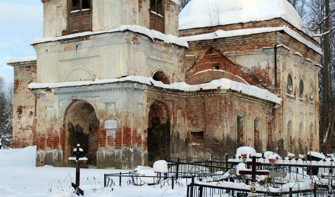 Церковь Троицы Живоначальной, Троица-Вязники (Талдомский городской округ и г. Дубна, Московская область). фасады