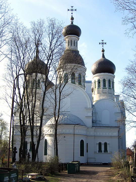 Церковь Усекновения главы Иоанна Предтечи на Ивановском кладбище, Рига (Рига, город, Латвия). фасады, Алтарная часть
