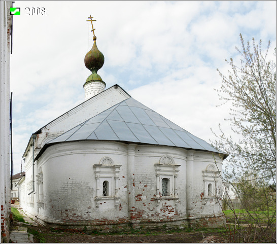 Гороховец. Церковь Иоанна Предтечи. фасады, Восточный фасад