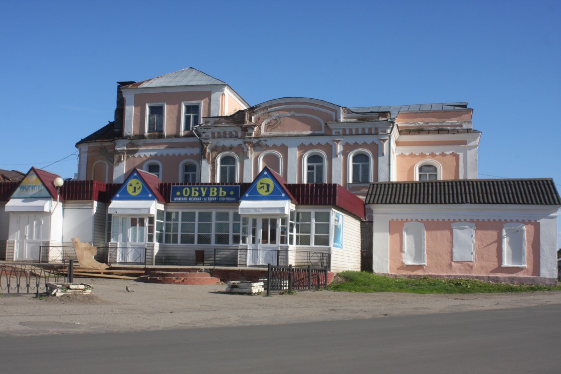 Церковь Спаса Нерукотворного Образа, Кашин (Кашинский городской округ, Тверская область). общий вид в ландшафте