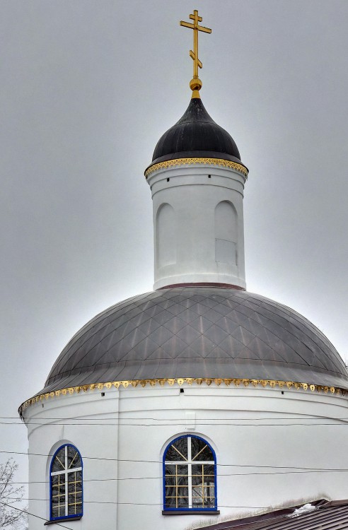 Церковь Тихвинской иконы Божией Матери в Среднем, Ступино (Ступинский городской округ, Московская область). архитектурные детали
