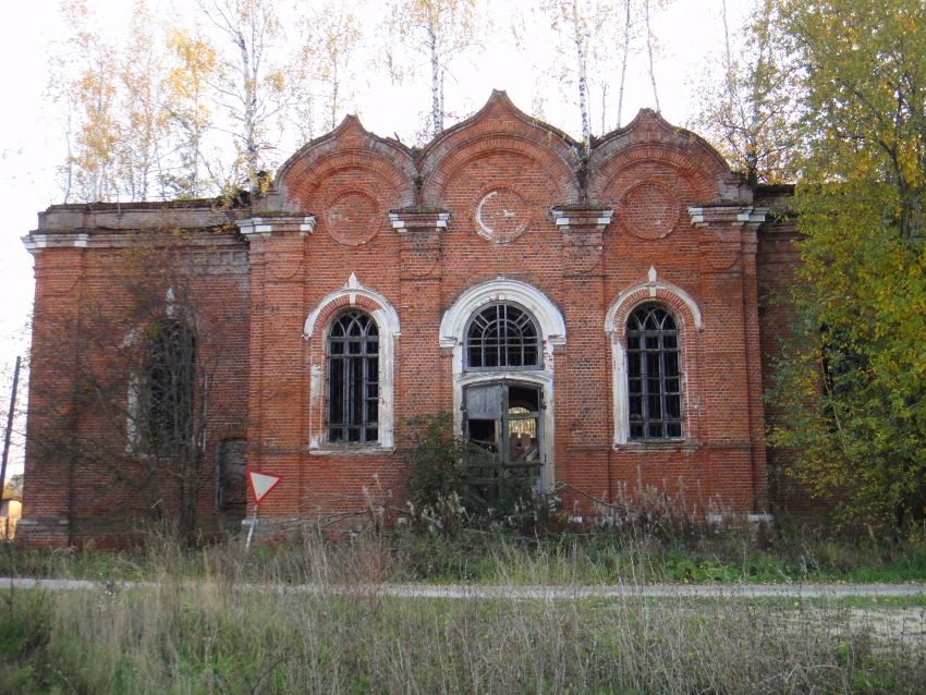 Церковь Тихвинской иконы Божией Матери (?), Колычёво (Клепиковский район, Рязанская область). архитектурные детали