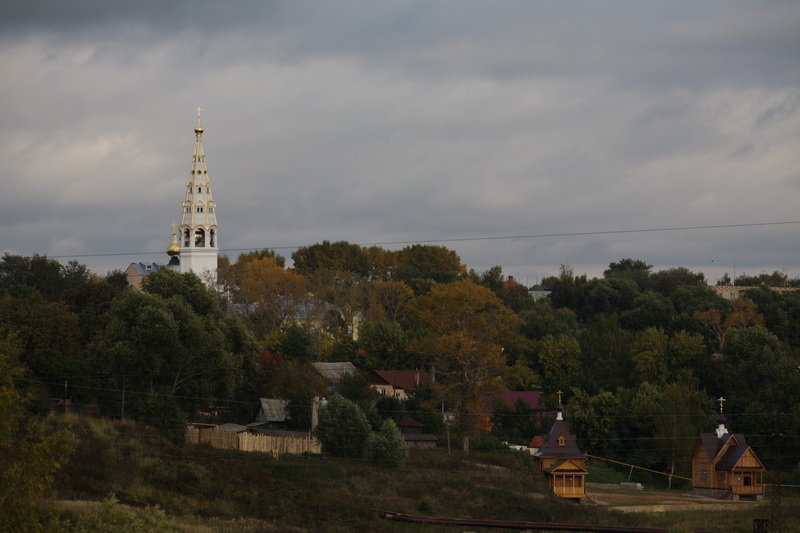 Никольский женский монастырь, Приволжск (Приволжский район, Ивановская область). общий вид в ландшафте