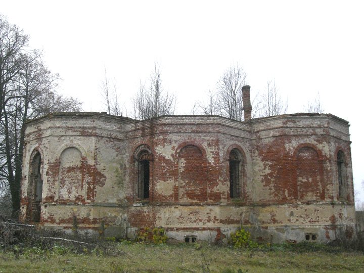 Церковь Казанской иконы Божией Матери, Николо-Кропотки (Талдомский городской округ и г. Дубна, Московская область). фасады
