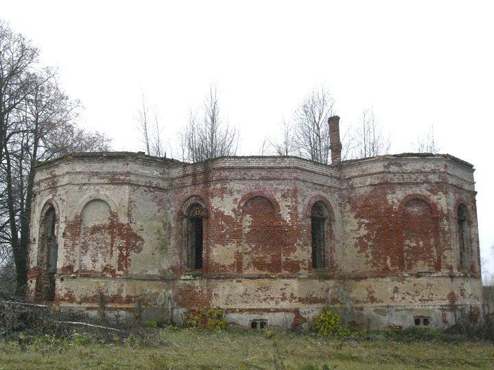 Николо-Кропотки. Церковь Казанской иконы Божией Матери. фасады