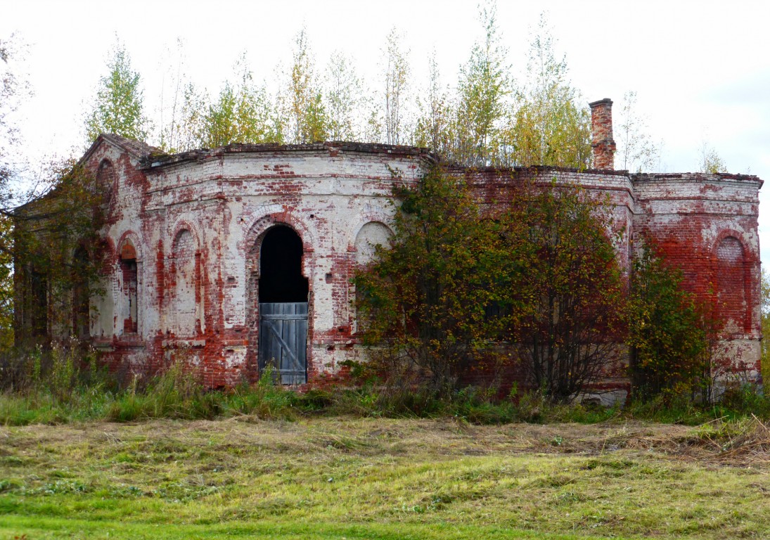 Николо-Кропотки. Церковь Казанской иконы Божией Матери. фасады