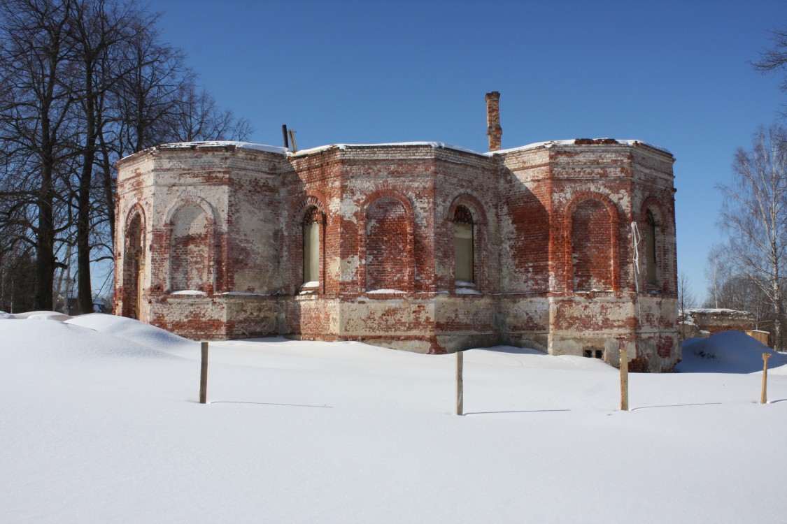 Николо-Кропотки. Церковь Казанской иконы Божией Матери. фасады