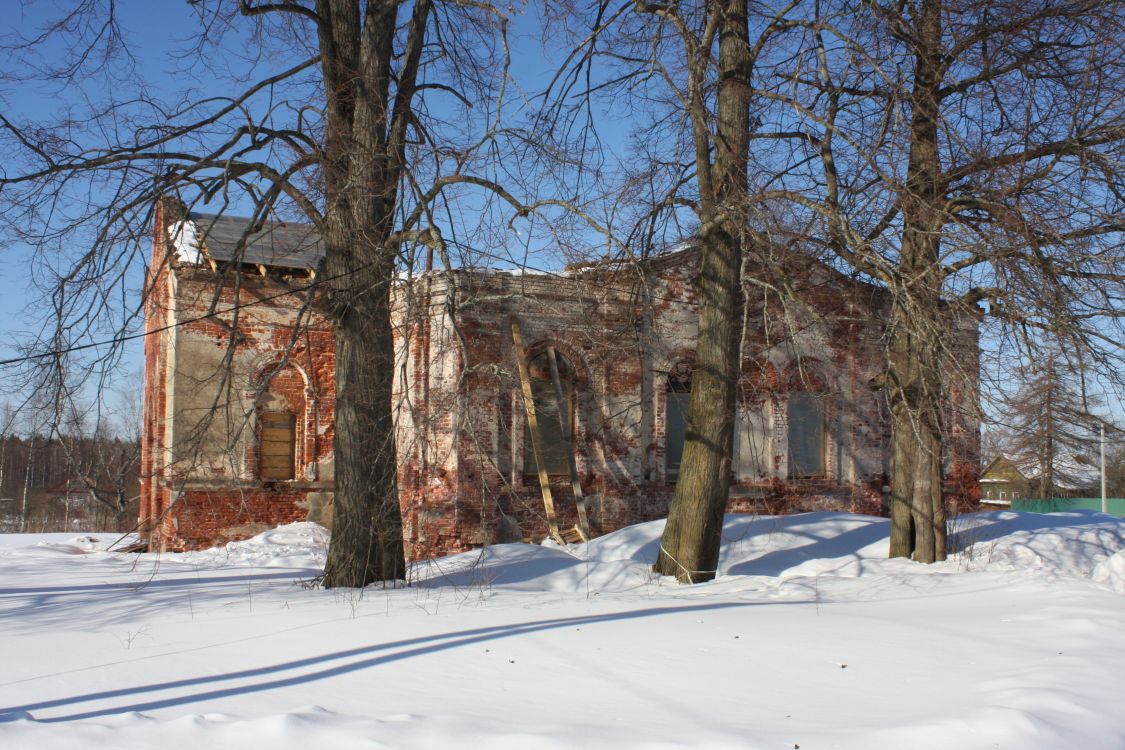 Церковь Казанской иконы Божией Матери, Николо-Кропотки (Талдомский городской округ и г. Дубна, Московская область). фасады