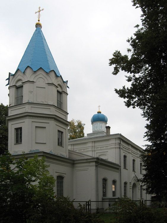 Церковь Николая Чудотворца, Тукумс (Тукумсский край, Латвия). фасады, Вид на колокольню