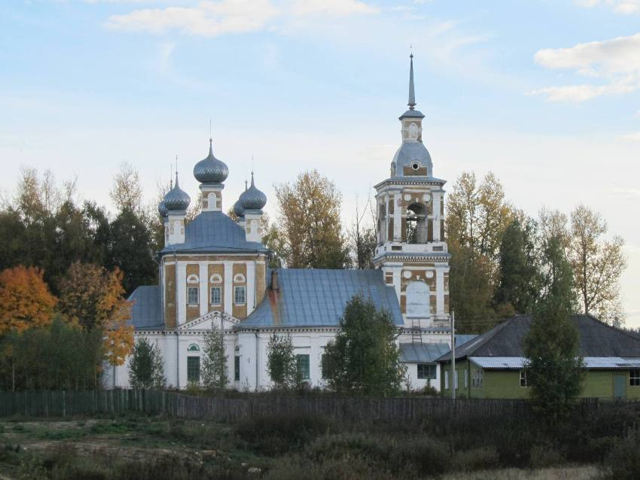 Кадый. Церковь Николая Чудотворца. фасады, вид с севера