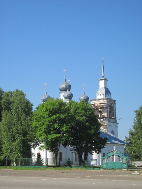 Церковь Николая Чудотворца, Кадый (Кадыйский район, Костромская область). фасады