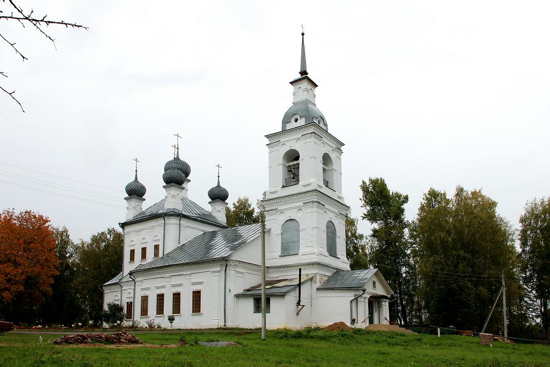 Церковь Николая Чудотворца, Кадый (Кадыйский район, Костромская область). фасады
