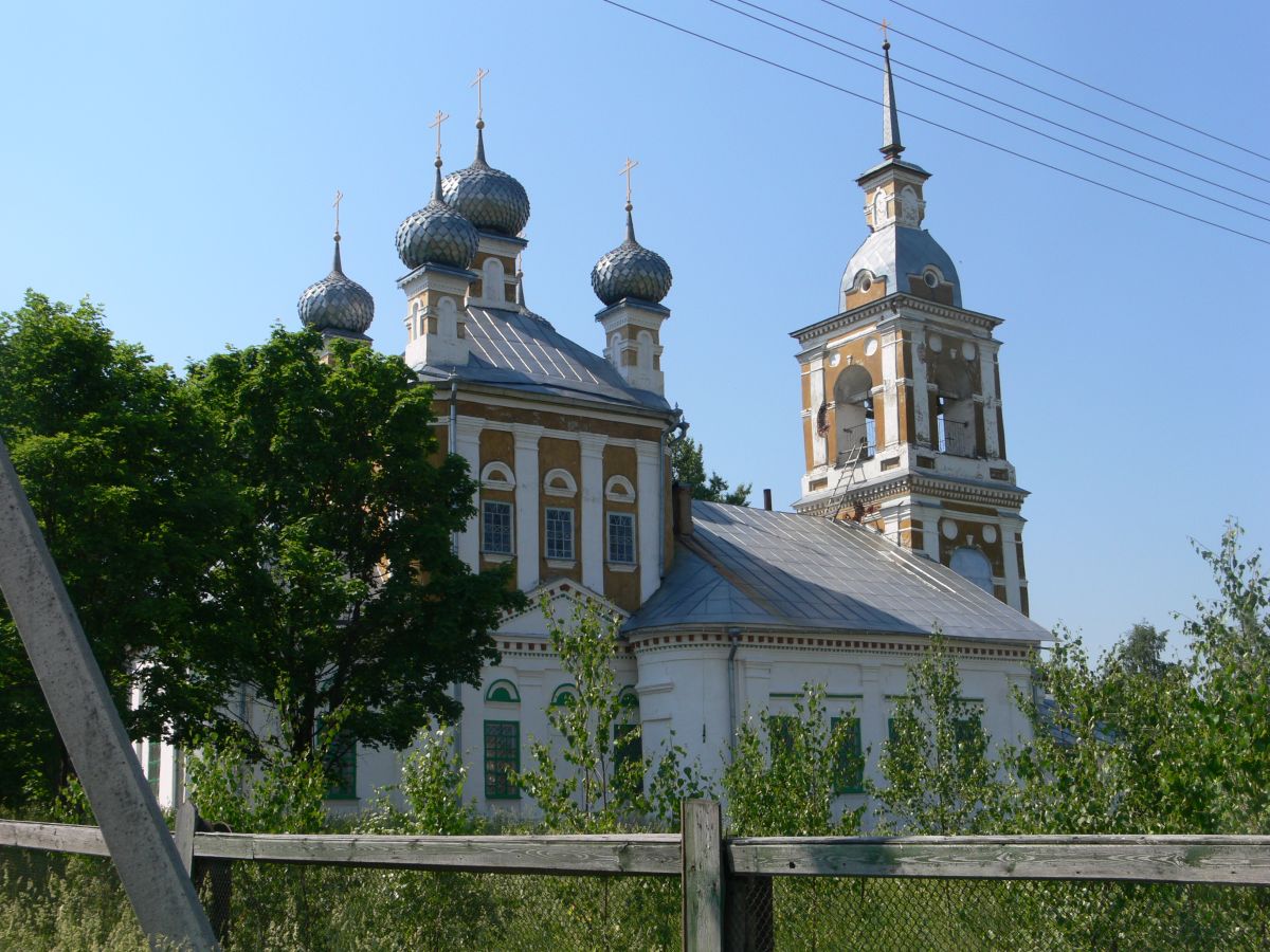 Церковь Николая Чудотворца, Кадый (Кадыйский район, Костромская область). фасады