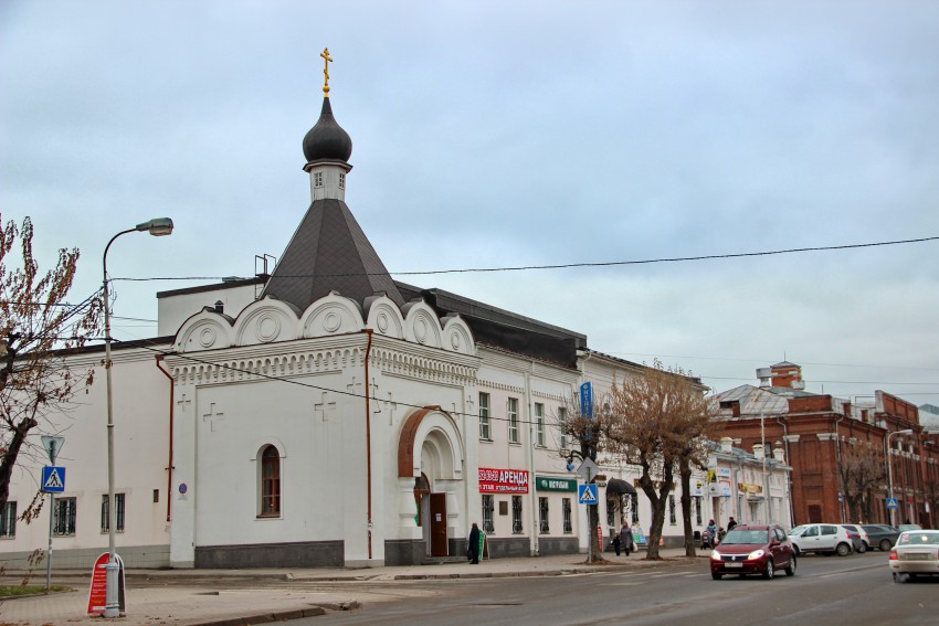 Часовня Филиппа Ирапского, Череповец (Череповец, город, Вологодская область). общий вид в ландшафте