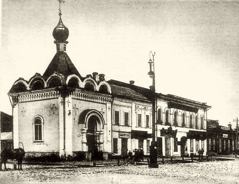 Часовня Филиппа Ирапского, Череповец (Череповец, город, Вологодская область). архивная фотография, фото с сайта http://www.sobor-cherepovets.ru/index.php/fotoalbomy/2014-11-12-18-49-11/2014-11-12-18-49-11