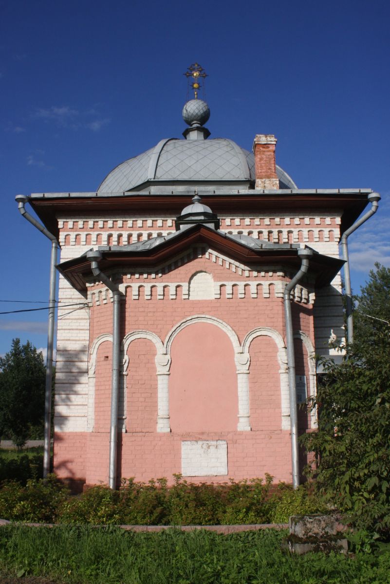 Вологда. Часовня Николая  Вологодского (Рынина). фасады